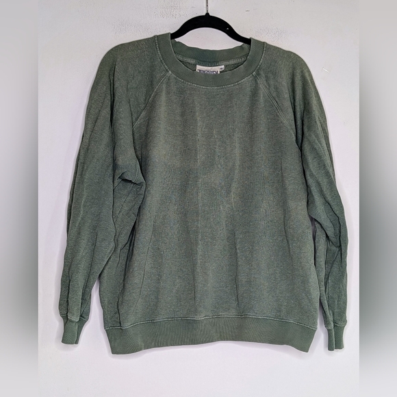 Jungmaven Tahoe Sweatshirt | Sage Vintage Wash - Picture 1 of 4